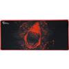 White Shark, Skywalker XL, Tappetino per Mouse da Gaming, Tappetino Realizzato con Gomma Cellulare/Tessuto con Sistema Antiscivolo, Design Squalo Rosso su Fondo Nero, Dimensioni 800 x 350 mm