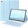 APHBZGE Custodia per tastiera per Samsung Galaxy Tab A9+/Plus 11'' 2023 (SM-X210/X216/X218), custodia con tastiera per Samsung Tab A9+ con supporto S-Pen, tastiera Bluetooth rimovibile per Galaxy A9+, Auto