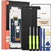 TGHongKy Schermo per Motorola Moto G24 Display Digitalizzatore Touch Screen LCD per Motorola Moto G24 XT2423-1 Schermo LCD Display + Kit di Riparazione (Nero)