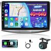 ETLFUCyber [4G+64G] Android Autoradio per Volkswagen VW Passat B6/B7 2010-2014 con Wireless Carplay & Android Auto, Schermo Touch IPS 10.1 pollici con GPS, WiFi, 32EQ, Bluetooth 5.0, Radio FM/RDS