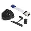 ciciglow Kit di Montaggio per Scheda di Memoria, Estensione di Stampa 3D Kit di Montaggio per Adattatore di Estensione della Scheda di Memoria per Supporto Dreamcast Gdemu(Nero)