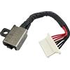 Gintai Connettore di Alimentazione Carica DC Power Jack DC Dock Presa Notebook Cavo di Ricambio per dell Vostro 14 5471 Inspiron 5370 P87G P88G TV8K5 0TV8K5 CN-0TV8K5 V8CT9 0V8CT9 CN-0V8CT9