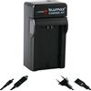 Blumax Caricabatterie Blumax per Sony NP-FZ100 Caricabatterie | adatto per Sony Alpha 7 III/Alpha 7R III / 7R IV / 7SIII / Alpha 9 II || cavo di ricarica per auto incluso