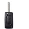 LAGE Ricambio Chiave per Telecomando Peugeot 106 107 205 206 207 208 306 307 308 309 406 407 408 806 e Citroen C1 C2 C3 C4 C5 Berlingo XSARA Picasso Saxò Guscio con Lama a 3 Tasti