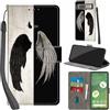 Haninsuze Cover per Google Pixel 7 Custodia Cover Pelle Libro Portafoglio con Porta Carte Magnetica Protezione Antiurto Cuoio Flip Case Custodia Cover per Google Pixel 7, ala