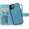 MyGadget Cover per iPhone 11 Pro Max - Custodia Libretto Magnetica - Custodia Portafoglio Flip Wallet Case Porta Carte Similpelle PU Removibile Blu Chiaro