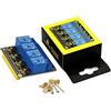 KEYESTUDIO 4 Channel DC 5V Modulo Relay Expansion Board Power Relay Board Module per Raspberry Pi 4 3 2 A+ B+ 2B 3B