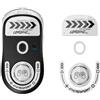 BRIMFORD Logitech G PRO X Superlight 2 piedini di ricambio per mouse wireless da gaming, piedini arrotondati in vetro curvo, suola adesiva super veloce liscia e resistente (bianco)
