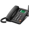 SunydogTelefono Sim Fisso con sche SIM GSM, Telefono senza fili Supporto per casa GSM 850/900/1800/1900 MHz Dual Card 2G con antenna orologio sveglia