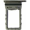 YuYue Electronic Sostituzione dello slot del supporto della scheda SIM singola compatibile con Samsung Galaxy Z Flip 3 Argento