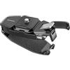 AMAZEAR Clip per zaino per fotocamera DSLR/OSMO Pocket 3/4, con una sola mano, clip da cintura con piastra a sgancio rapido per Canon Nikon Sony Fuji Go-Pro Action Cam con sistema di sicurezza V2,nero