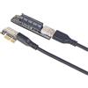 JMT Scheda di espansione PCI Express X1 a X4 USB 3.0 Raiser Extender PCIE Riser Card USB3.0 PCI-E SATA Scheda di espansione