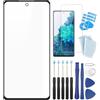 YHX-OU 6.5 Display in Vetro Frontale da per Samsung Galaxy S20 Fe SM-G780 S20 Fe 5G SM-G781S20 Fe 2022 SM-G781NK Front Glass LCD Touchscreen di Ricambio + Strumento + 3M + Pellicola Protettiva
