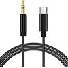 baolongking Cavo da AUX a USB C, da tipo C a cavo stereo da 3,5 mm per cuffie stereo per auto, per iPhone 15/Plus/Pro/Pro Max, iPad Pro 2018, Samsung Galaxy, Pixel, Moto Z, Huawei, HTC e altri