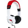 OTL Technologies Hello Kitty HK1180 - Cuffie con filo, per bambini, colore: Rosso e Bianco