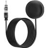 Hemlosk Antenna per Auto FM, Antenna Auto Radio Parabrezza Patch con Spina DIN 3M, Cavo di Prolunga per Veicoli, Auto, Camion, SUV, Radio Stereo