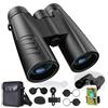 Chililon 12x42 Binocolo, binocolo professionale,binoculars per Adulti- Prismi BaK4 e Lente FMC, Potente Binocolo per Birdwatching, Caccia, Escursionismo con Adattatore Telefonico