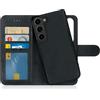 MyGadget Cover per Samsung Galaxy S24 Plus - Custodia Libretto Magnetica - Portafoglio Flip Wallet Case - Porta Carte in Similpelle PU Removibile Nero