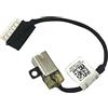 ZAHARA Alimentazione DC Power Jack per dell InspIron 14 3480 3481 15 3580 | 3583 17 3780 3790 Latitude 3490 3590 Vostro 3480 3481 3580 3581 3582 3583 3584 3585 3590 0228R6 DC301011R00 Dock Presa Cavo