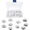 KEUGT 50pcs Micro Usb Connettore Femmina, Saldatura Riparazione Adattatore Usb Sostituzione, Connettore Micro Usb A Saldare, Per Telefono,Saldatura, Adattatore Di Ricambio