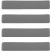 ECSiNG 4 Pezzi Piedini in Gomma per Laptop Copri Pavimento Compatibile con Lenovo Thinkpad R14 E15 E14 2,7x0,5 Cm Grigio