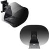 shinar 2 Pack Supporto da parete in metallo, compatibile con Sonos Era 300, orientabile fino a 360°, inclinabile -70°/+70° (su e giù, sinistra e destra), con gestione dei cavi, max. 12 kg (Nero)