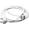 Rhinenet Rheinnet - Cavo di alimentazione UE compatibile con Apple iMac 17, 20, 21,5, 24, 27, G5, A1224, A1225, A1311, A1312, A1418, A1419, 6 m, cavo di alimentazione (2012, estremità 2019 (testa obliqua)