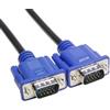 EKYLIN VGA a VGA Video Cavo, 1.5 m / 5 piedi VGA Maschio da Maschio Connettore Cavo VGA Adattatore per Computer PC Laptop a HDTV Monitor Schermo Proiettore con VGA Porta