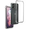 REY Cover in Gel TPU Anti-Shock per Motorola Moto G 5G 2024, Morbido Silicone Custodie Protettivo Case, Anti-Scratch, Protettiva Sottile Back Cover
