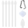 VZU 5 punte di ricambio originali per Samsung Galaxy Tab S7 FE / S7 / S7 Plus S Pen, punte morbide di ricambio per Samsung S Pen, Tab S7 con strumento di montaggio/smontaggio