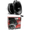 GK SOUND KIT SET PER DS18 PRO-DKH1S 1 driver a compressione con tromba quadrata da 16,2 x 16,2 cm, da 320 watt rms 640 watt max, 8 ohm, 111 db, bobina da 2,03, 1 pezzo + condensatore di installazione