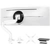 PUTORSEN - Supporto per monitor Ultrawide 22-57 pollici, regolabile in altezza, fino a 27 kg, VESA Max fino a 200 x 200 cm