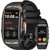 KOSPET Smartwatch Uomo Donna, Cornice Metallica, 1,64"Display AMOLED, TANK X2 Smart Band, Impermeabile 5ATM, 24H Monitoraggio Salute, 170+ Modalità Sport, 200+ Quadranti (Caricatore Type-C)