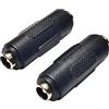 SHANFEILU DC 5,5 mm x 2,1 mm femmina-femmina connettore alimentazione femmina DC barile 2,1 mm X 5,5 mm Adattatore femmina accoppiatore per Led lampada a barre telecamere sicurezza 2 pezzi