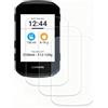 iDaPro per Vetro Temperato per Garmin Edge 850/550 Pellicola Protettiva [3Pcs],9H, Antigraffio, Antibolla, Antimpronta, Ultrasottile