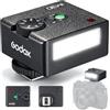 Godox iM30 Flash Godox per Fotocamera, 7 Livelli di Potenza Mini Flash Speedlite 6500K±200K per Canon Sony Nikon Fuji Olympus