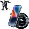 CKDSA Supporto per telefono da auto per Mercedes Benz A, B, C, E, S, Mini Cooper, Audi-TT, Ford, Jeep, Suzuki, Mustang, Wrangler, Swift, con prese d'aria rotonde, per tutte le prese d'aria circolari, iPhone