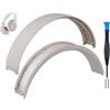 SOULWIT Ricambio Archetto per Beats Studio Pro con Cancellazione del Rumore Cuffie, Cuffie Fascia Copri Headband con Silicone e Nylon Durevole - Pietra Arenaria