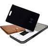 Suoxiom Wallet Tracker per Android, senza fili, smart tracking card, sottile, compatibile con Google My Device, app (Android Solo), per valigia/borse, nero
