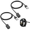 Menibeuty 2 pezzi smart-band stazione di ricarica, cavo di ricarica USB per Samsung R390 compatibile con i modelli Galaxy Fit3, per orologio, caricabatterie, smartwatch