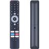 TCNOUMT Telecomando di ricambio compatibile con PEAQ OK. CHIQ TV PTV32GH-5023C, PTV32GH-5024C, OTV 50AU-5023C, OTV43AU-5023C, OTV50AU-5023C, OTV40GF-5023C