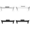 Panlouting 2 Paia | Ricambio Adattatore Cinturino per Orologio, Connettore per Cinturino Accessori 20mm / 22mm, Compatibile con Xiaomi Mi Band 8 PRO/Redmi Watch 4 (22mm, Nero e Argento)