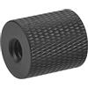 NovelGoal Adattatore da 1/4 di pollice a M4 M5 M6 M8 M10 filettato dado adattatore di montaggio per fotocamera DSLR Adattatore testa treppiede Live Flash treppiede staffa Monpod (da 1/4 a M8)