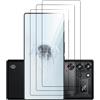 GIOPUEY [3 Pezzi Vetro Temperato Compatibile con Nubia RedMagic 10S Pro/10 PRO, Vetro ad Alta Trasmittanza, Resistente ai Graffi, Protezione Totale, Pellicola Prottetiva