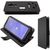caseroxx Bookstyle-Case per Doogee S58 Pro, nero | Custodia a libro apribile con scomparti interni e protezione completa per l'uso quotidiano, in finta pelle