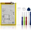 SwarKing Batteria di ricambio QF50 compatibile con Motorola Moto G04/G24/G34 con toolkit