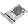 Generico Ricambio Compatibile con Samsung Galaxy A54 5G A546 A546B SM-A546B Carrello Vassoio Alloggio SUPPORTO adattatore SLOT PORTA CARD carrello per SCHEDA SIM + vano Memoria Micro Sd (Silver)