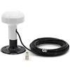 NEWASHAN Antenna GPS Marina Esterna Compatibile con Garmin GPSMAP GDU GNC NavTalk Pilot StreetPilot AIS Ricevitore di navigazione della nave Fishfinder Sounder+8M Cavo TNC Connettore+BNC