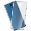 mtb more energy® Custodia Crystal Armor per LG K40 (LM-X420, 5.7'') - Hard PC Back & Soft Silikon Bumper - Angoli rinforzati - Trasparente - TPU PC Case Cover