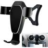 MICMXMO Supporto per cellulare per Audi A3 8P 2004 - 2013, stazione di ricarica per cellulare auto, gravity, auto, stabile, senza jitter, supporto per cellulare, in lega di alluminio, accessori